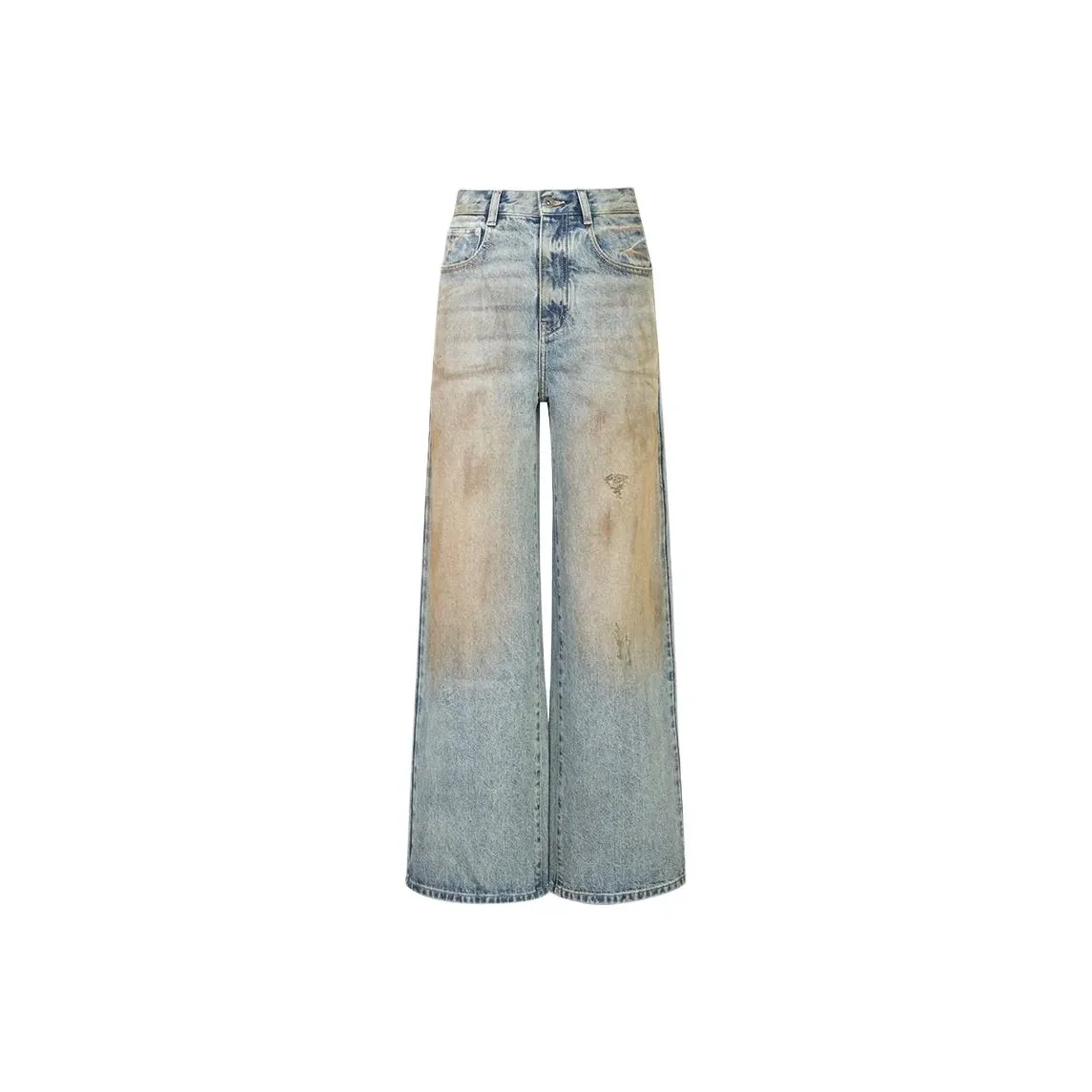 Ann Andelman Синие Унисекс Джинсы