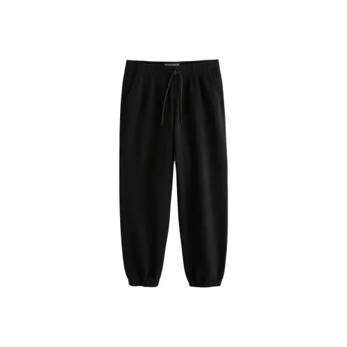 Abercrombie＆Fitch Черные Мужские Вязаные Спортивные Брюки