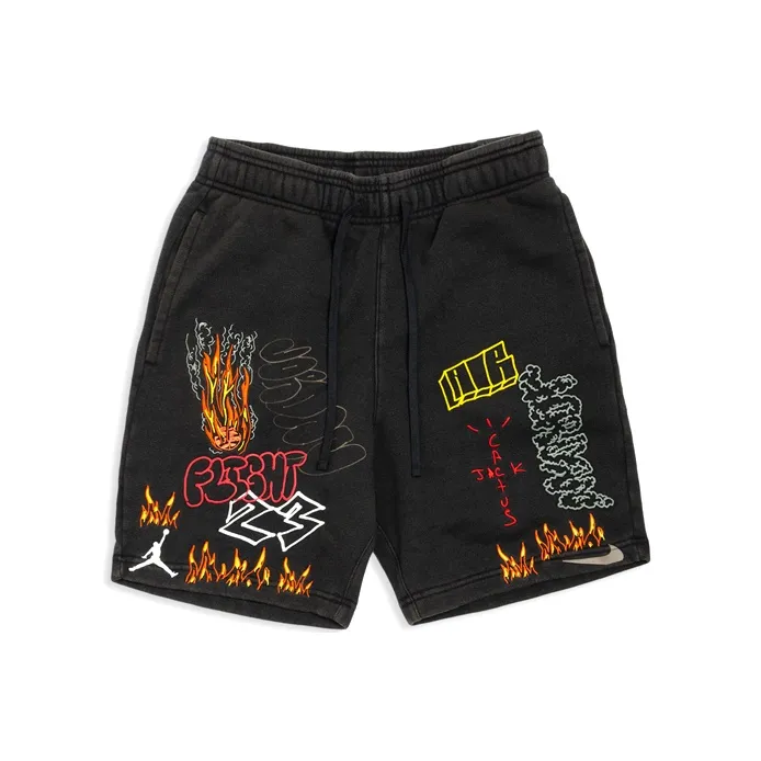 Travis Scott Mj Fleece Short