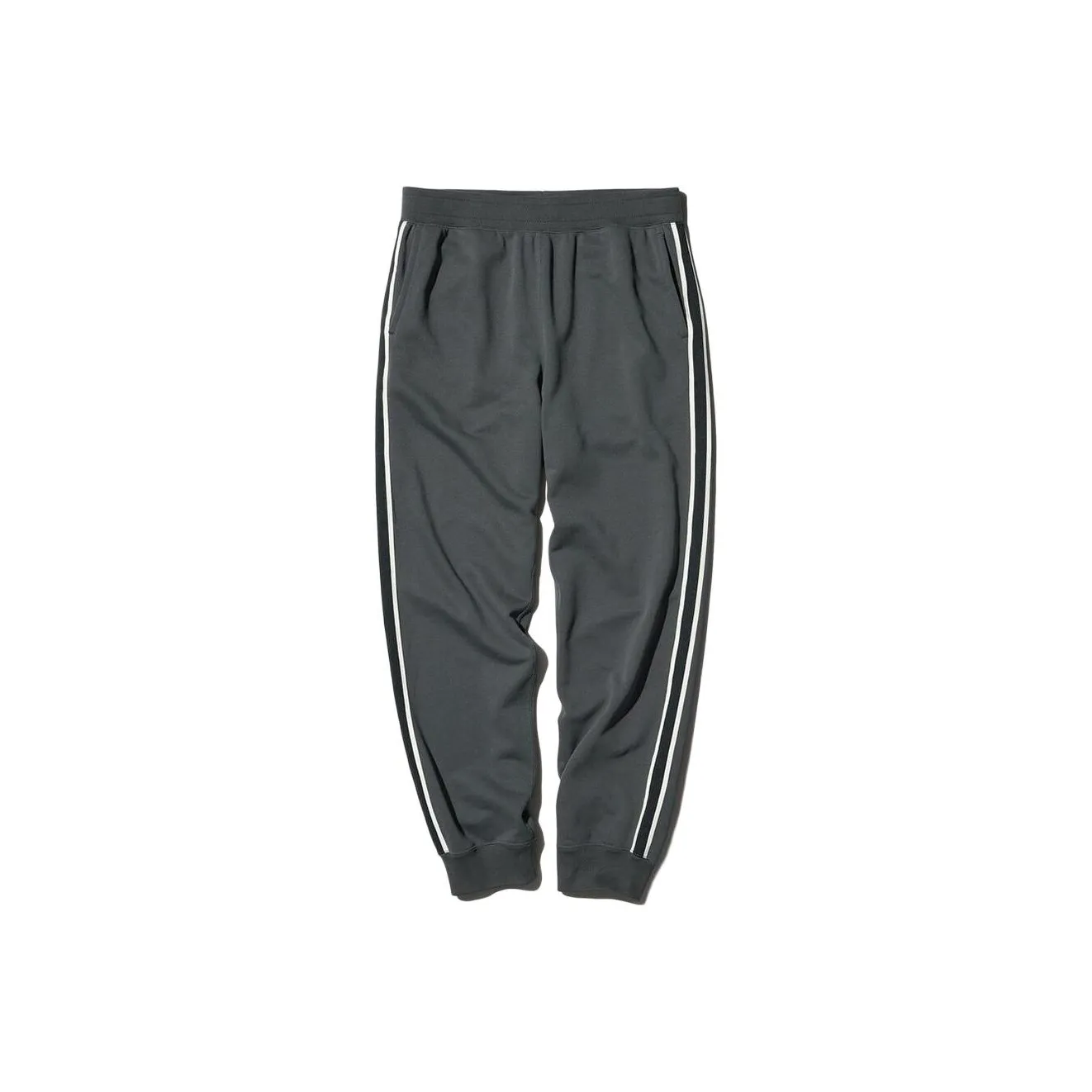 UNIQLO Повседневные брюки Мужские Темно-серые