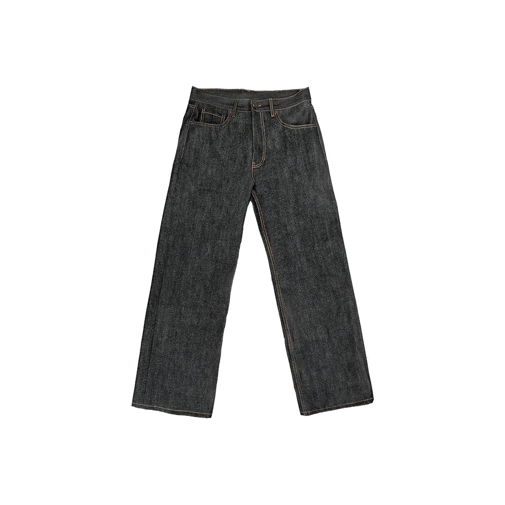 WANNA LAB SS25 Джинсы Унисекс Оригинальный Черный