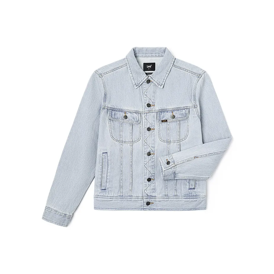 Мужская куртка из денима Lee Co-branded светло-синяя
