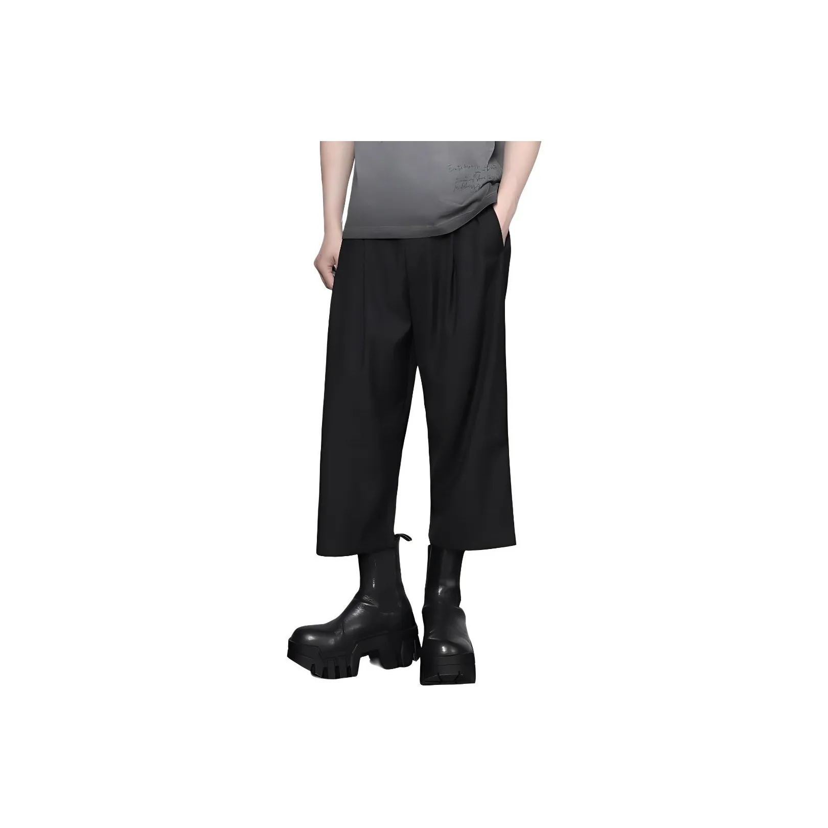 RAYSHOW Suit Trouser Men's Black