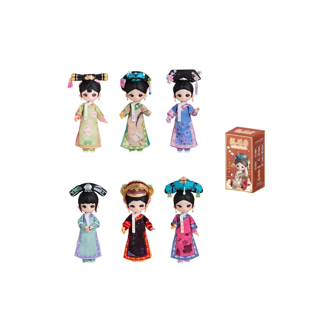 SIMONTOYS 'THE STORY OF The Concubine' Коллаборация 12 POINT BJD Сочлененная Кукла' Слепые коробки