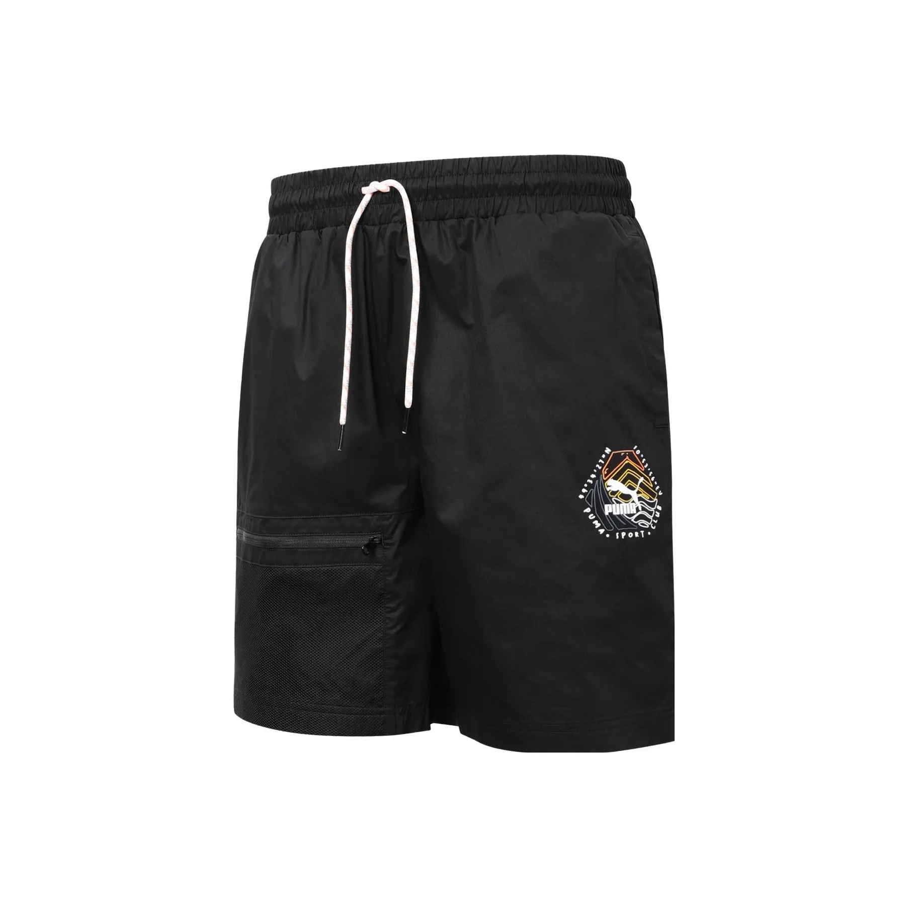 PUMA Мужские Повседневные Шорты Черные