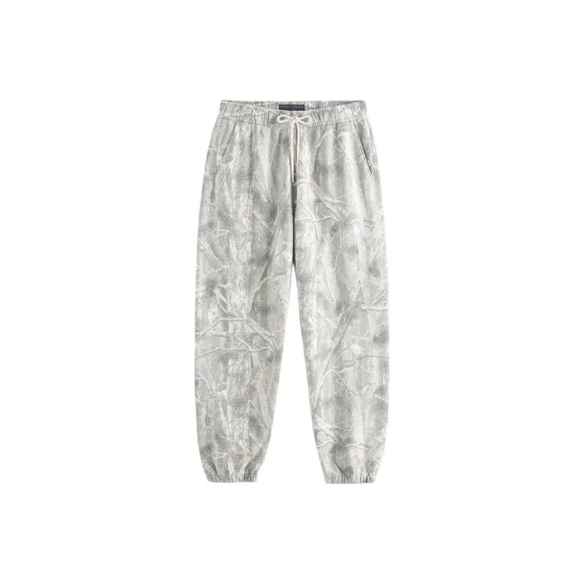 Abercrombie＆Fitch Casual Pants Men's Olive Green Print