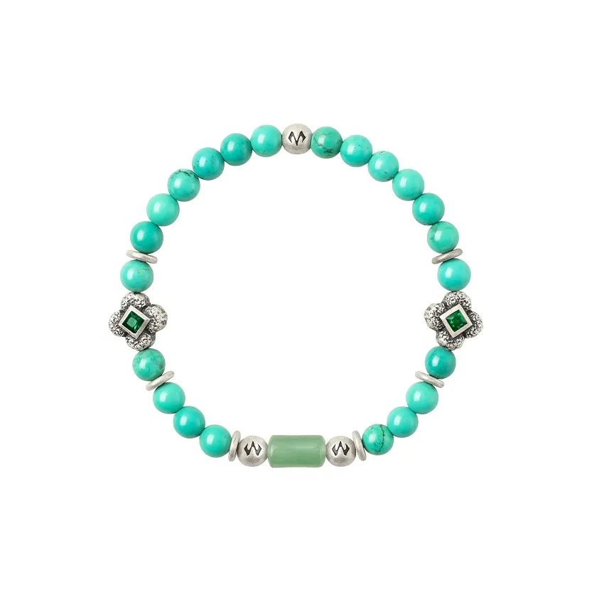 BABAMA Синтетический бирюзовый браслет унисекс