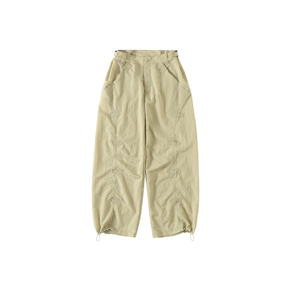 CONP Casual Pants Unisex Green Khaki