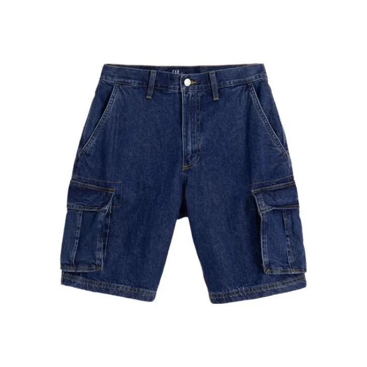 GAP Denim Shorts Men's Dark Blue