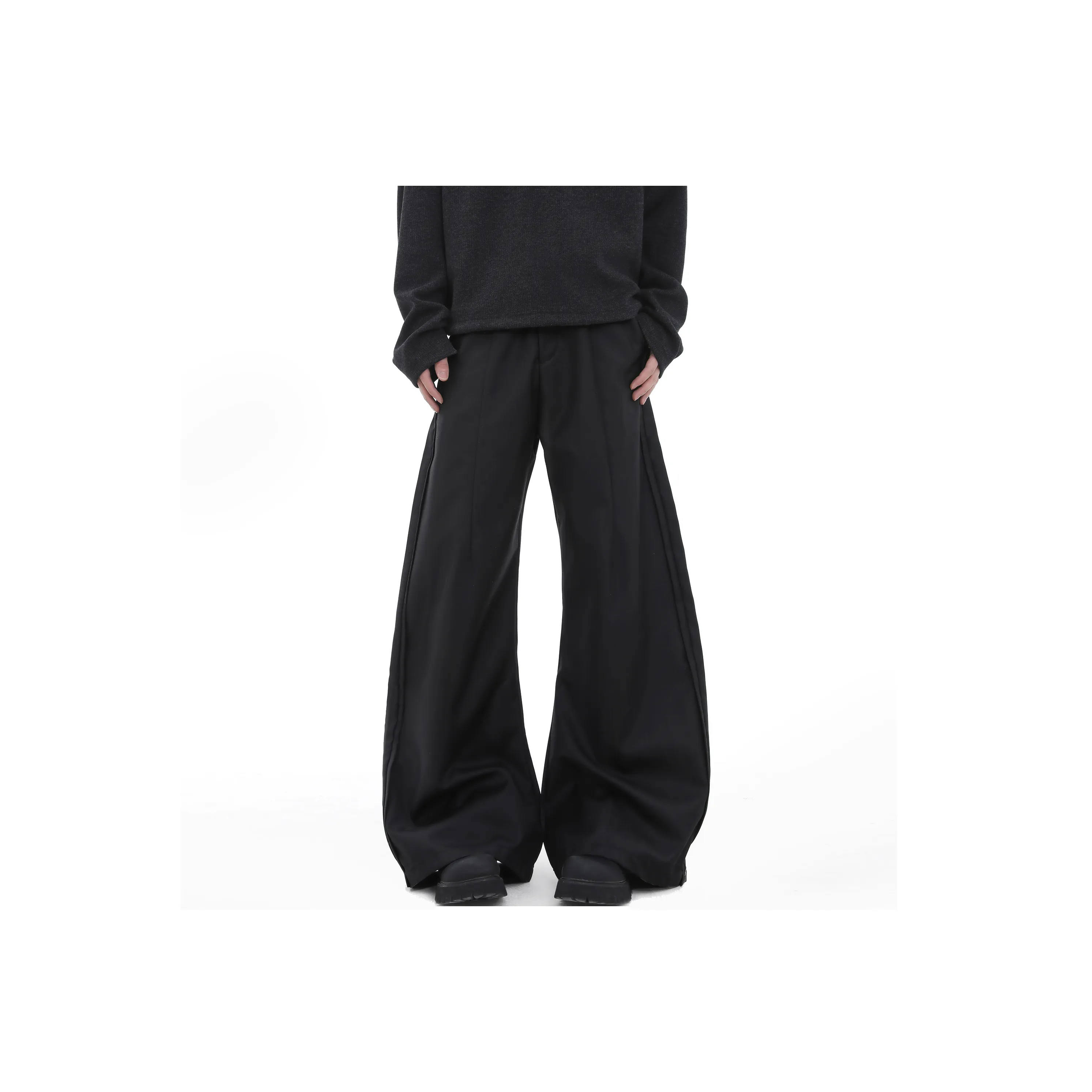 CUWU Casual Pants Unisex Black