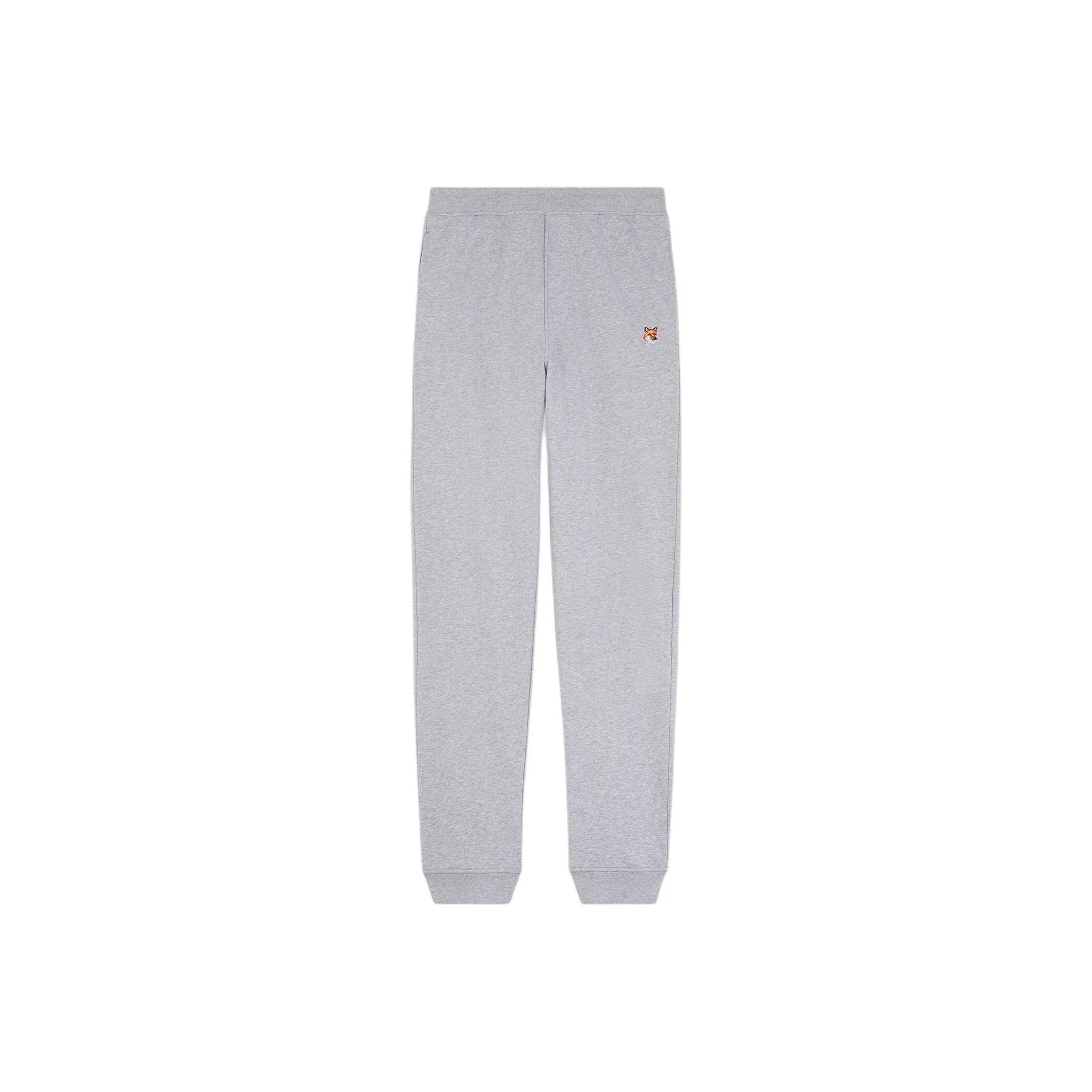 Maison Kitsune Fox Head Patch Elastic Waist Jogging Pants