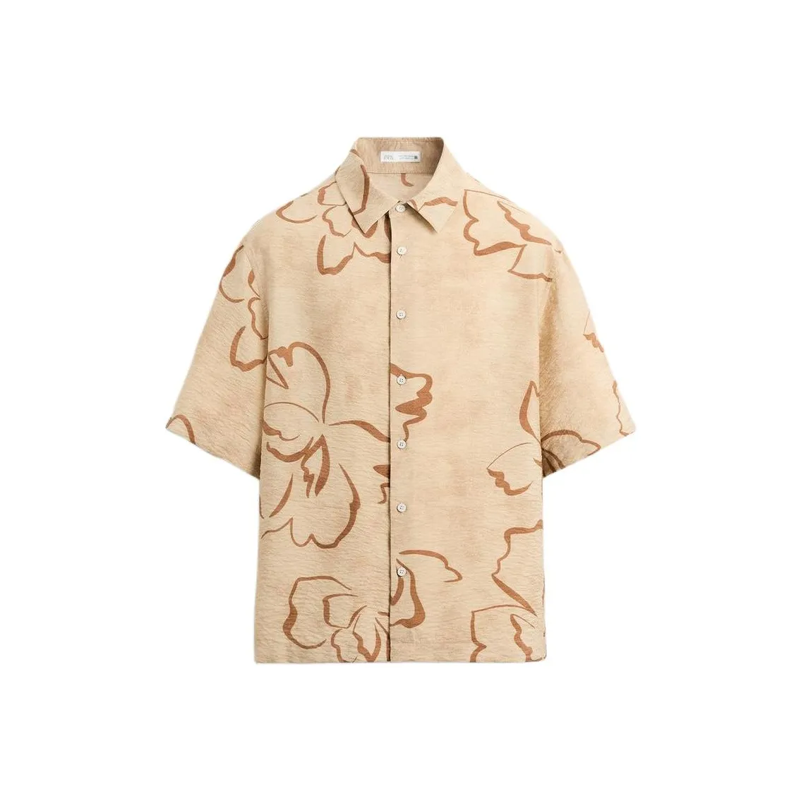 ZARA Shirts Men's Tan