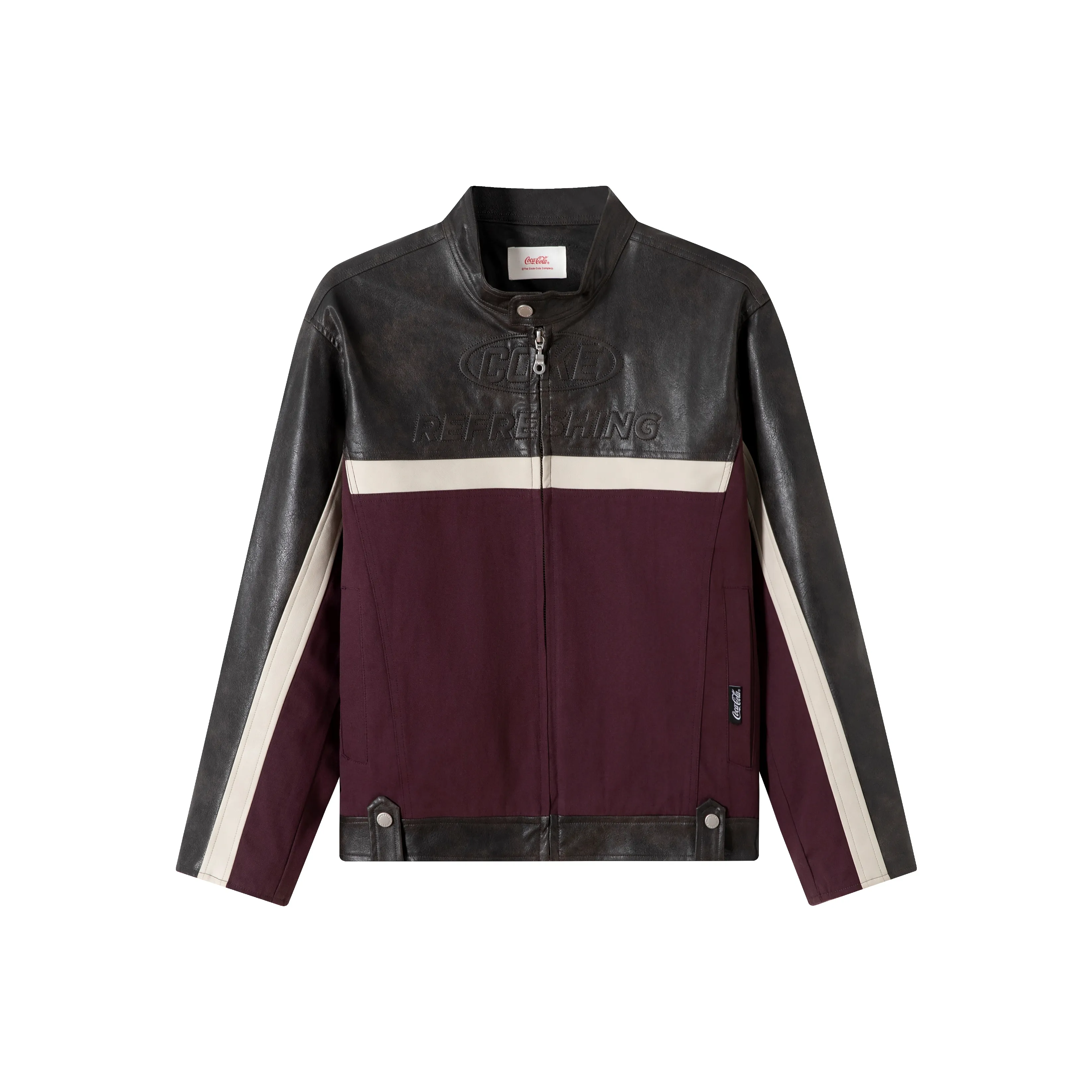 Coke Leather Jacket Unisex Chestnut Umber