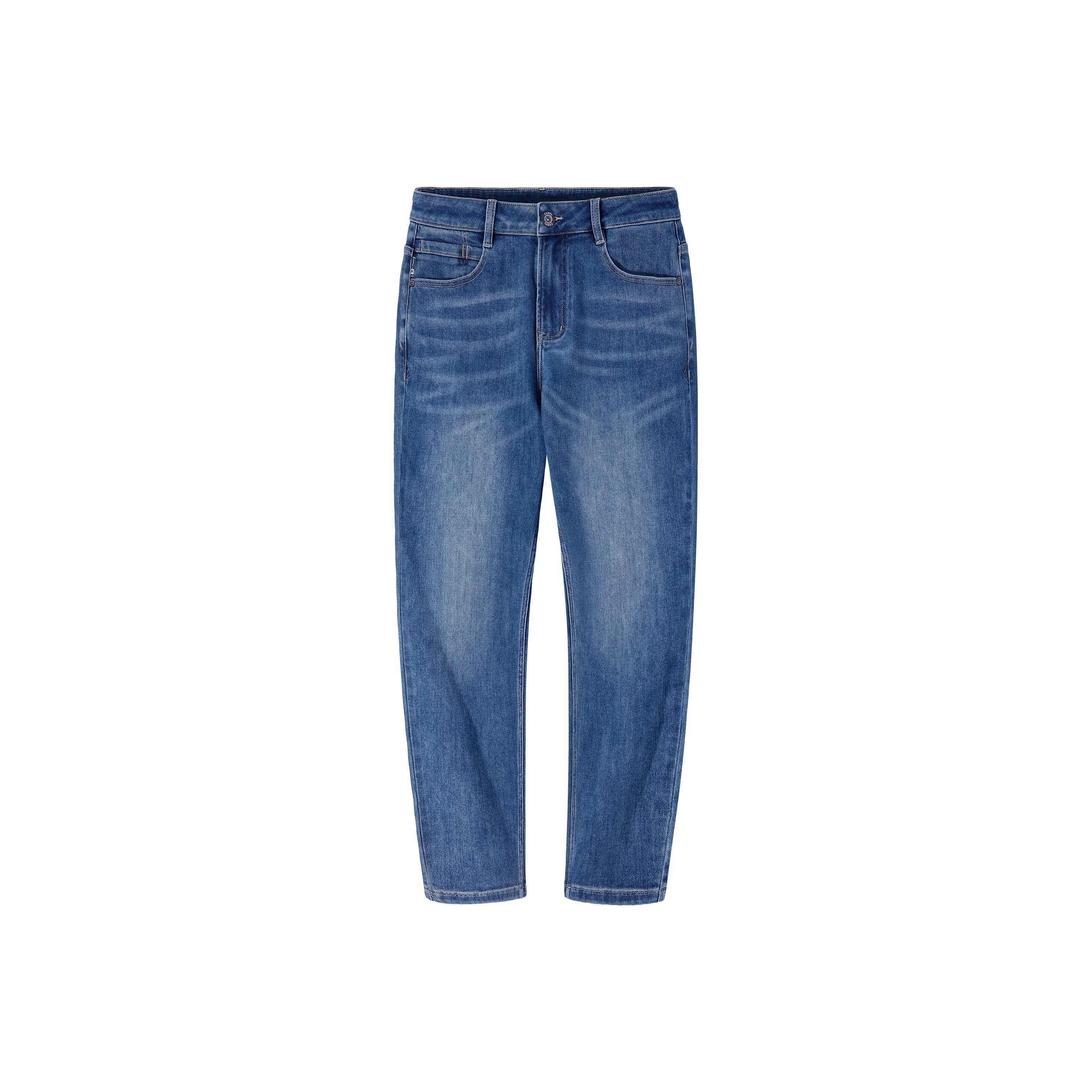 CAMEL Cone Loose Fit Micro Stretch Xinjiang Cotton Soft Skin Friendly Breathable Distressed Washable Jeans Men's