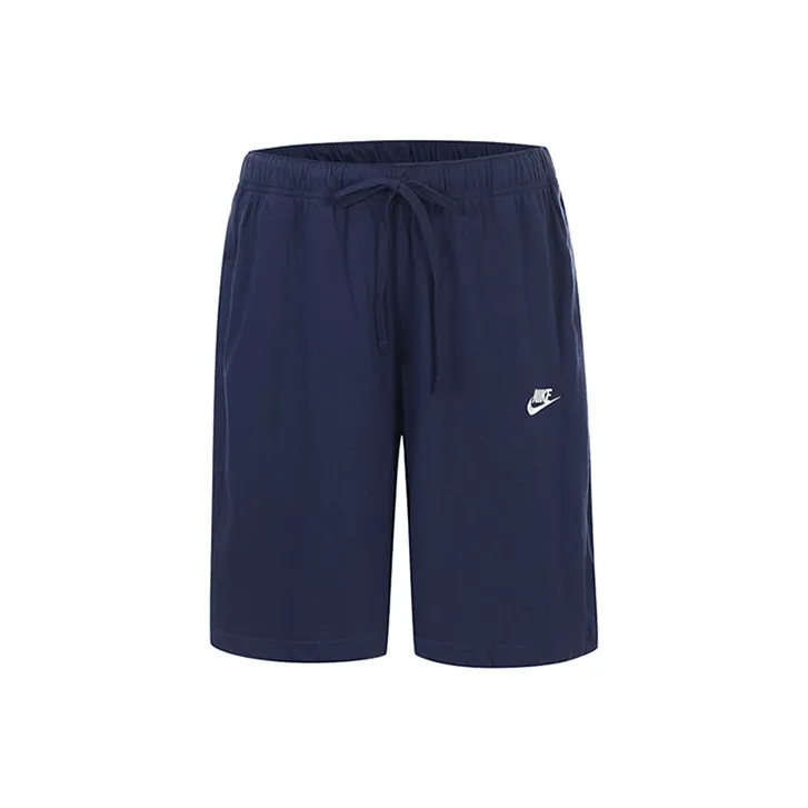 Nike Темно-синие мужские повседневные шорты