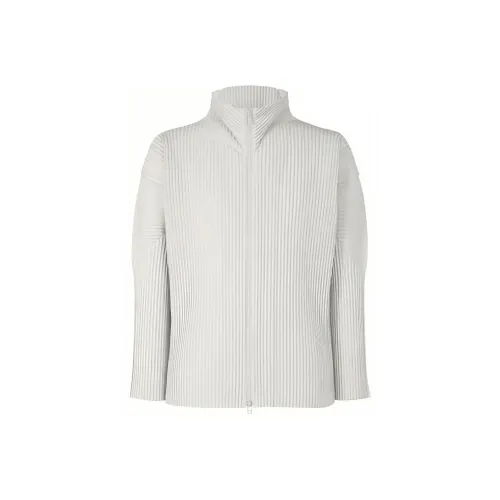 ISSEY MIYAKE Белый Мужские Куртки