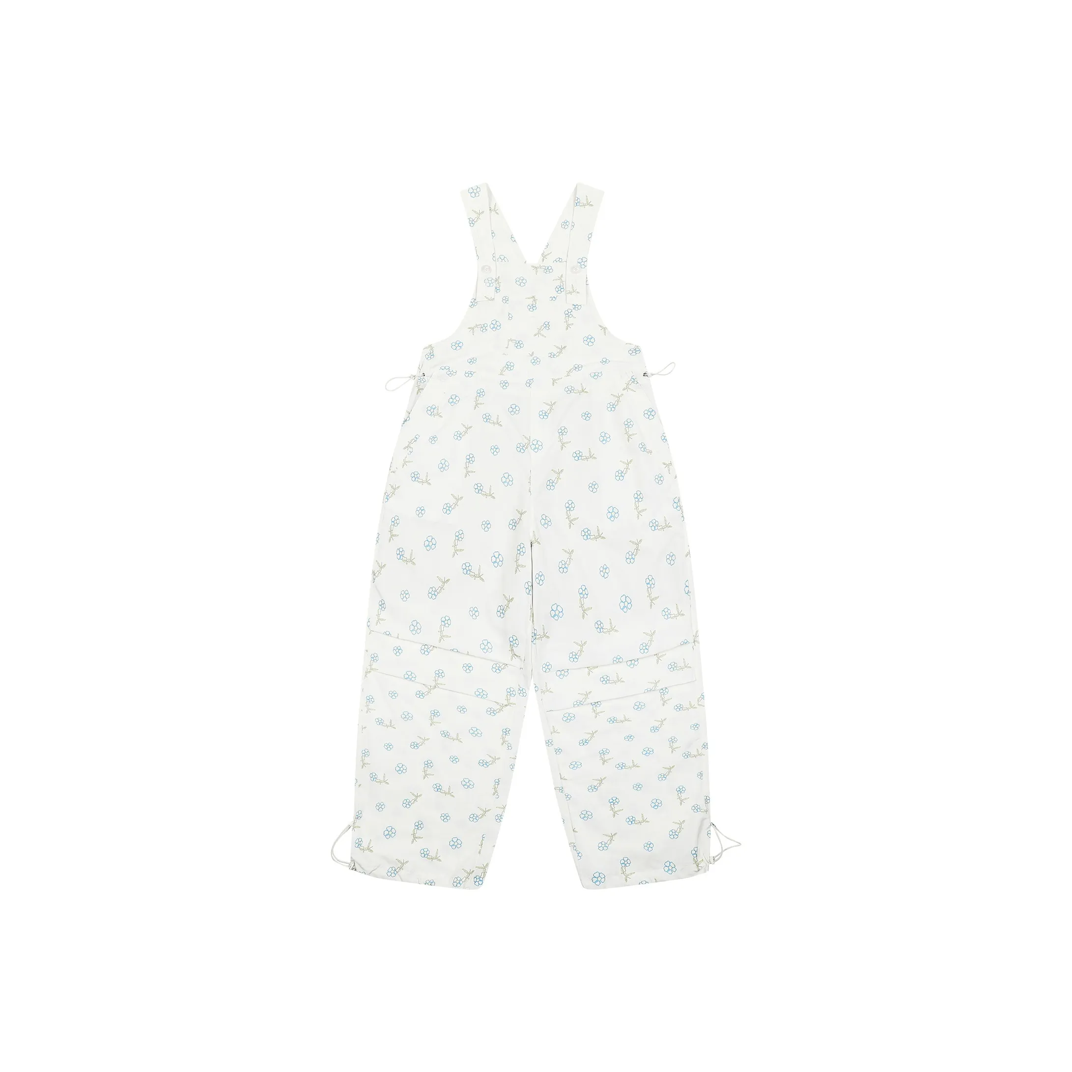 MostwantedLab Vintage Flower Overalls Unisex
