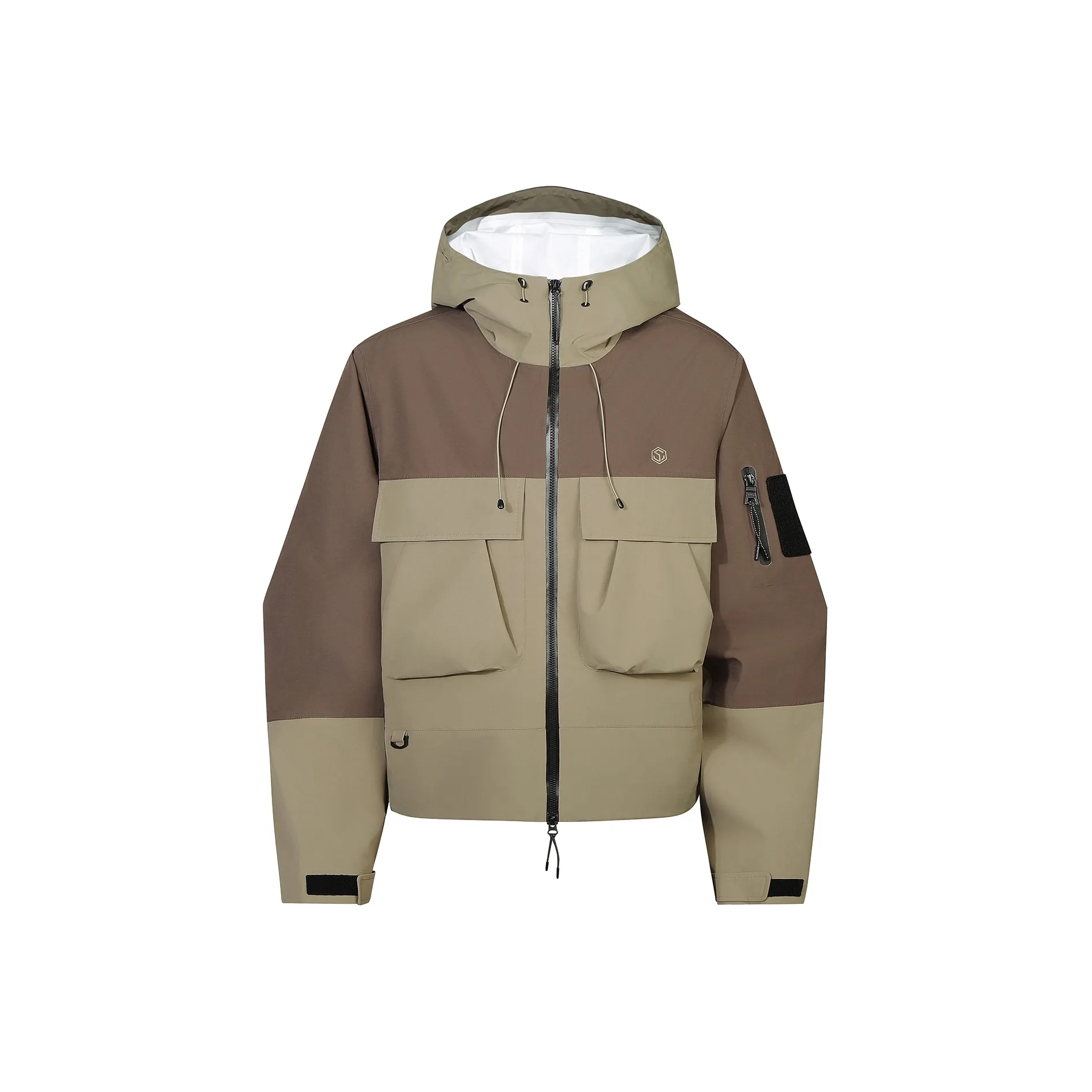 GUUKA TECH Тренчкот Унисекс Коричневый