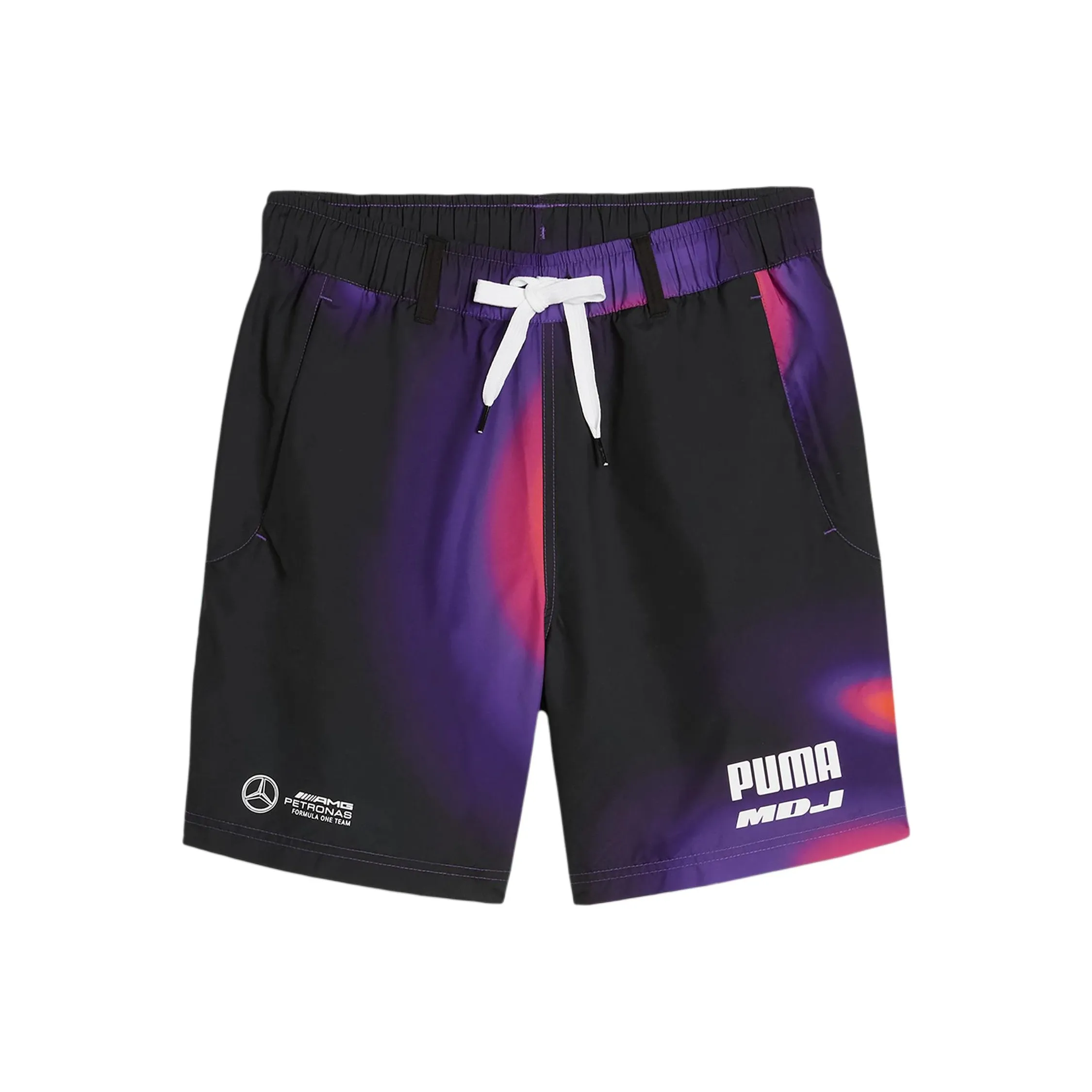 PUMA x Mercedes AMG Petronas F1® Команда X Mad Собака Jones Повседневные шорты Мужские Фиолетовые