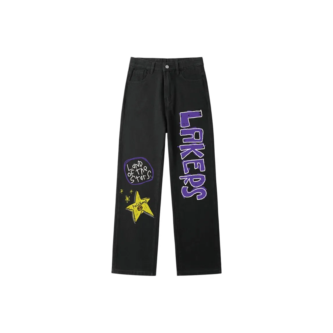 AFTER SCHOOL SPECIAL Jeans Unisex Black