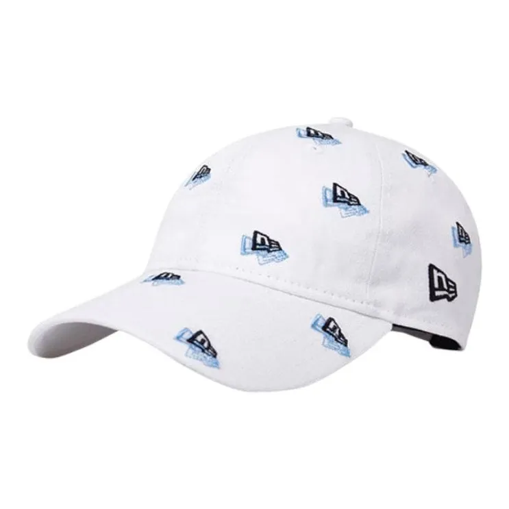 New Era Хлопок Полиэстер Кепки Унисекс Белый
