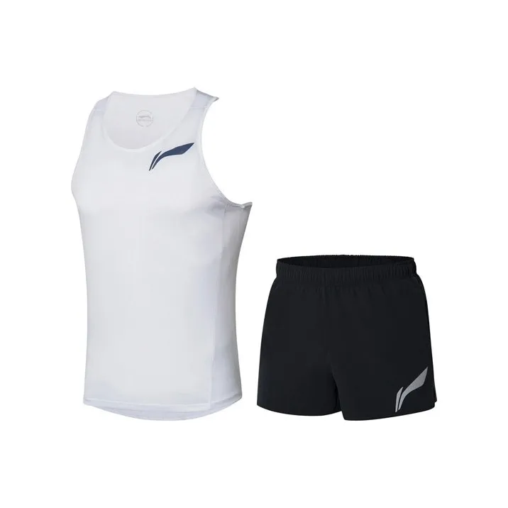 Лайнер Повседневная Спортивная Одежда Мужская Черный Белый