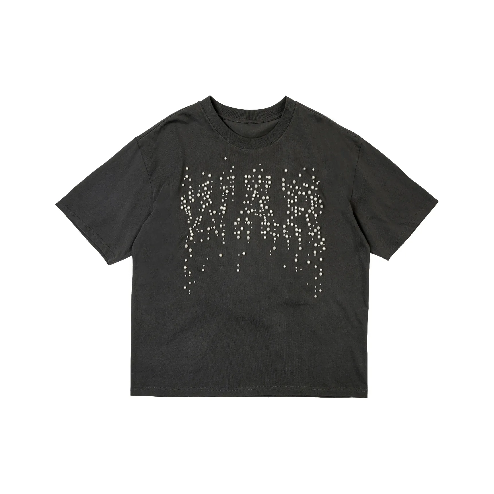 RESERFF Короткий рукав Модный бренд Лето 100% хлопок T-рубашка Мужская Черная Серый