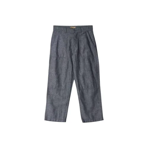 NIGEL CABOURN Морской синий Мужские повседневные брюки