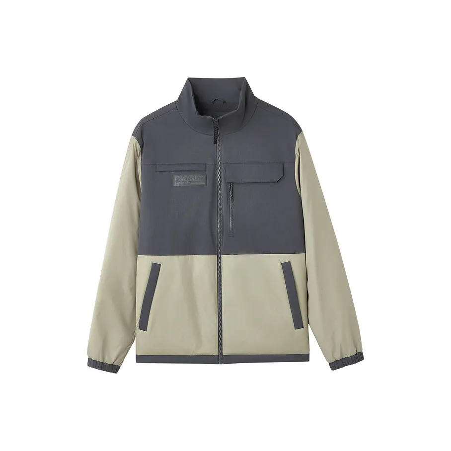 Skechers Mountain and Wild Outdoor Series Пуховая куртка Мужской Laurel Цвет дубовый серый