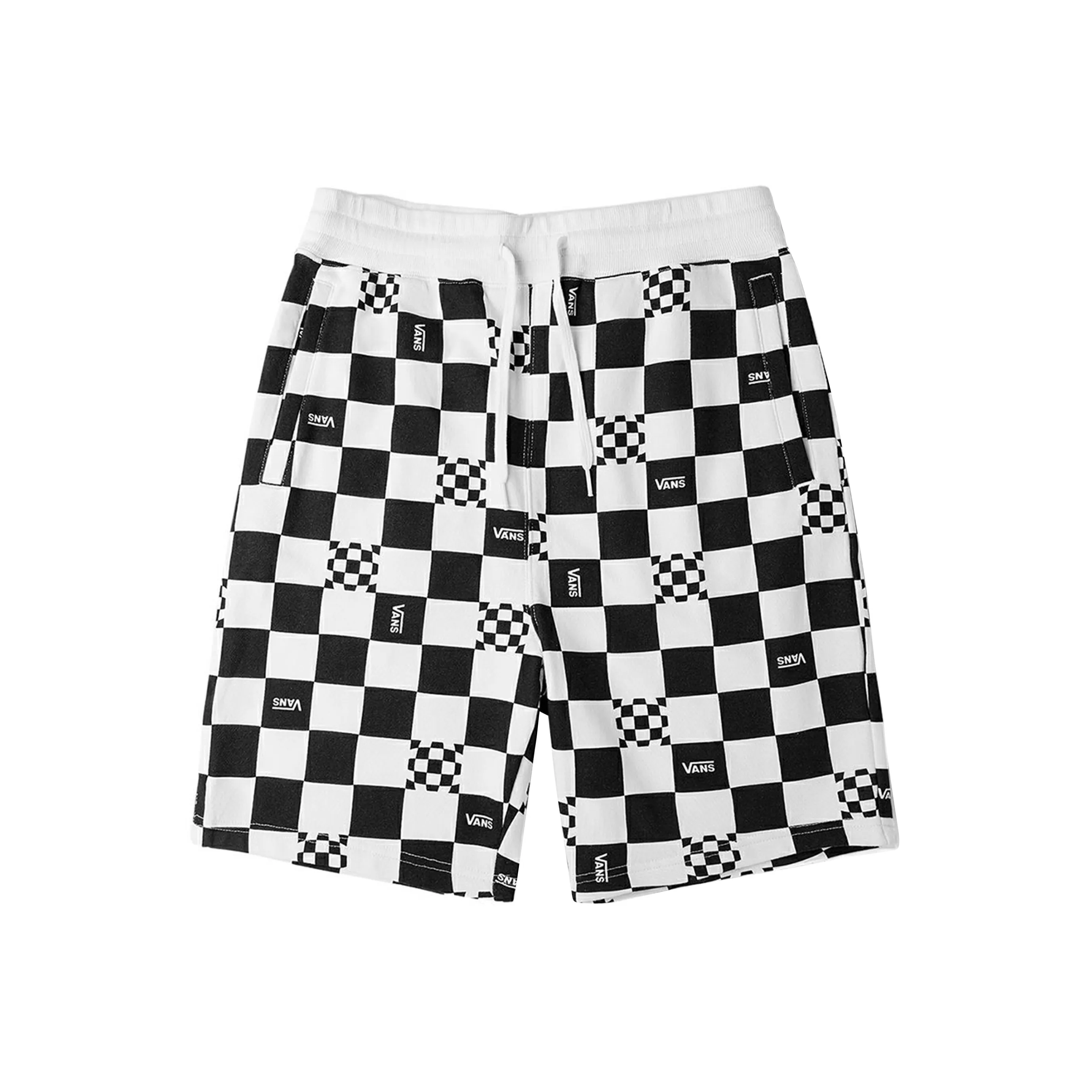 Vans Casual Shorts Unisex Black White