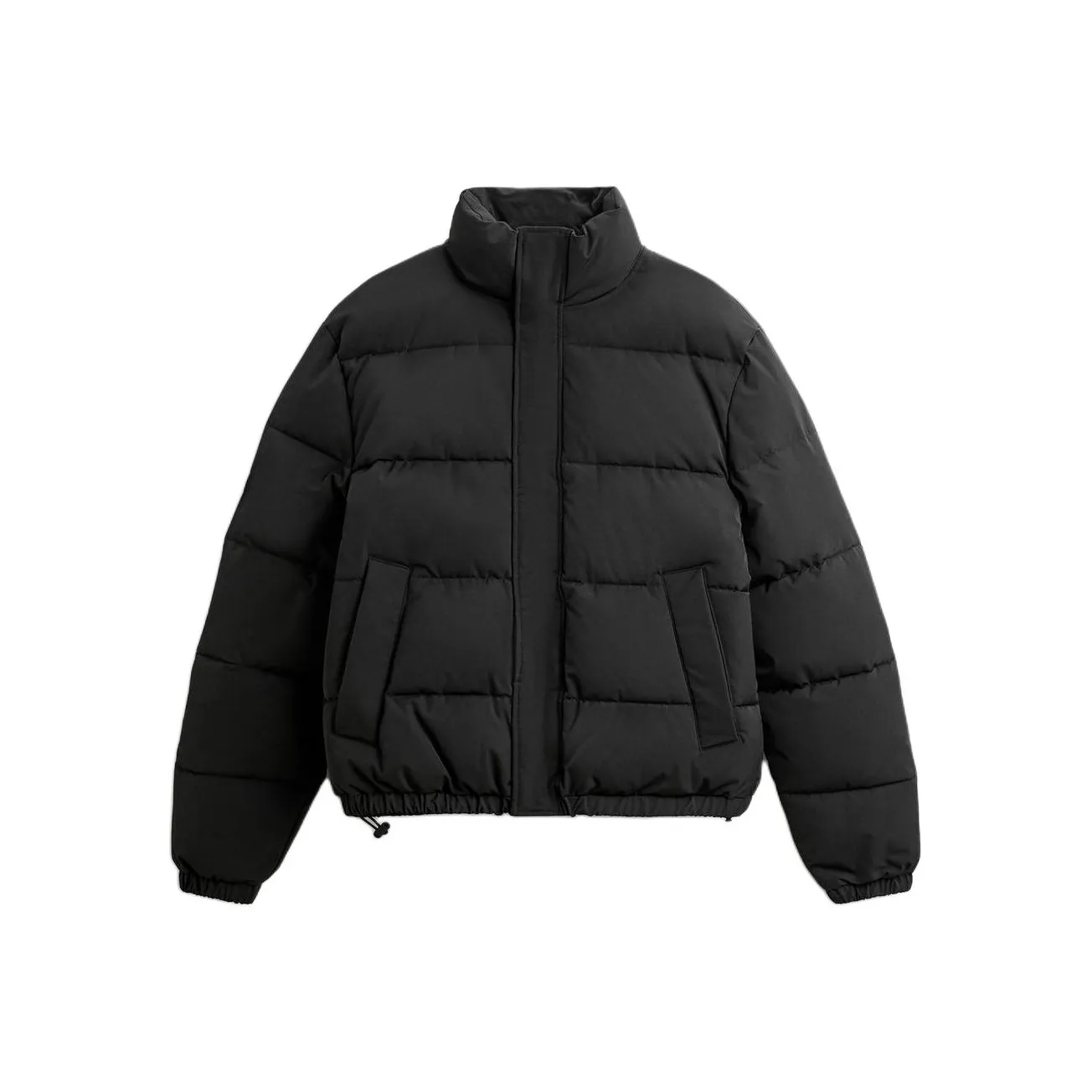ZARA Puffer Jackets Men's Black
