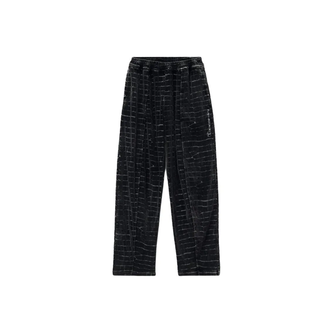 Alexander Wang Wide leg Velvet Track Pants