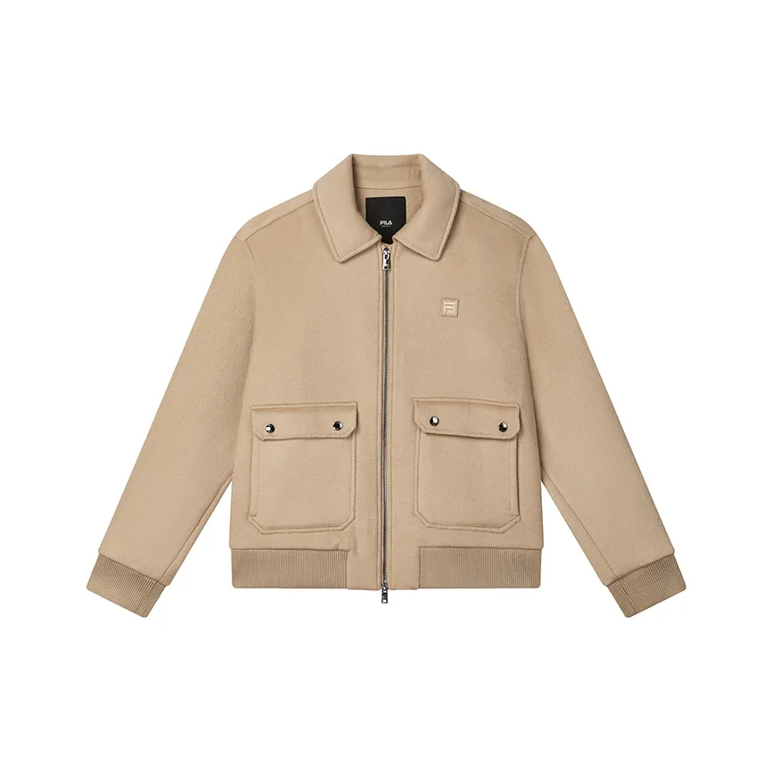 FILA Jacket Men's Stone Sand Khaki