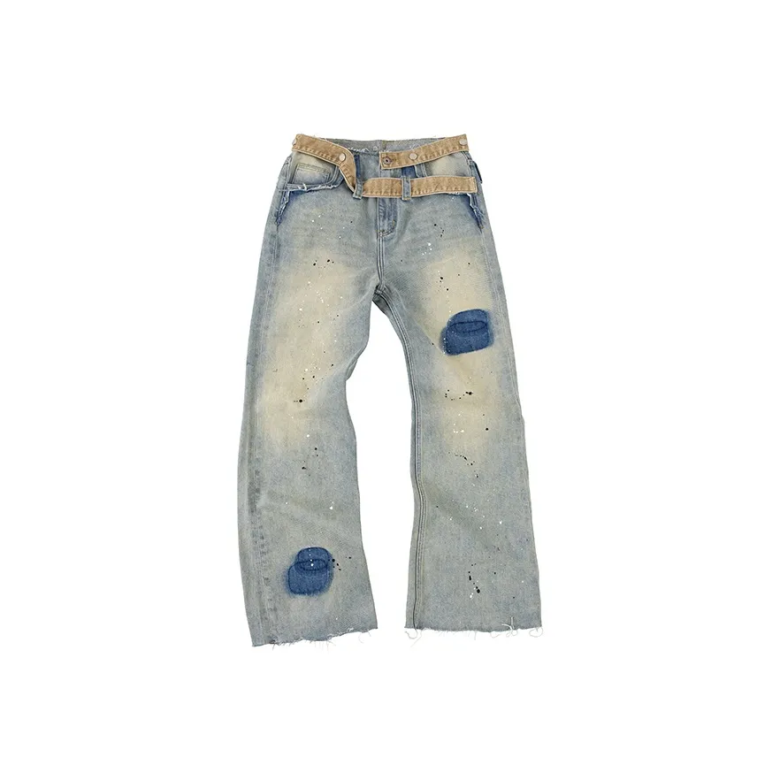 8FF Mumbai Синие Унисекс Джинсы