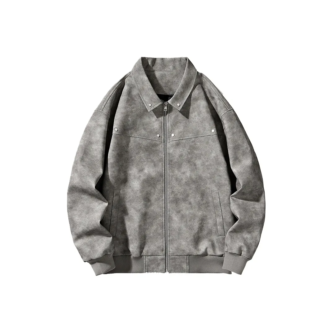 THREEAGAINTHR33 Leather Jacket Unisex