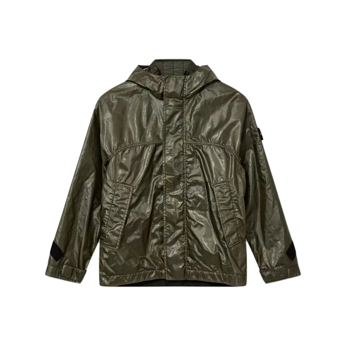 STONE ISLAND Glass Cover TC Logo Patch Jacket
