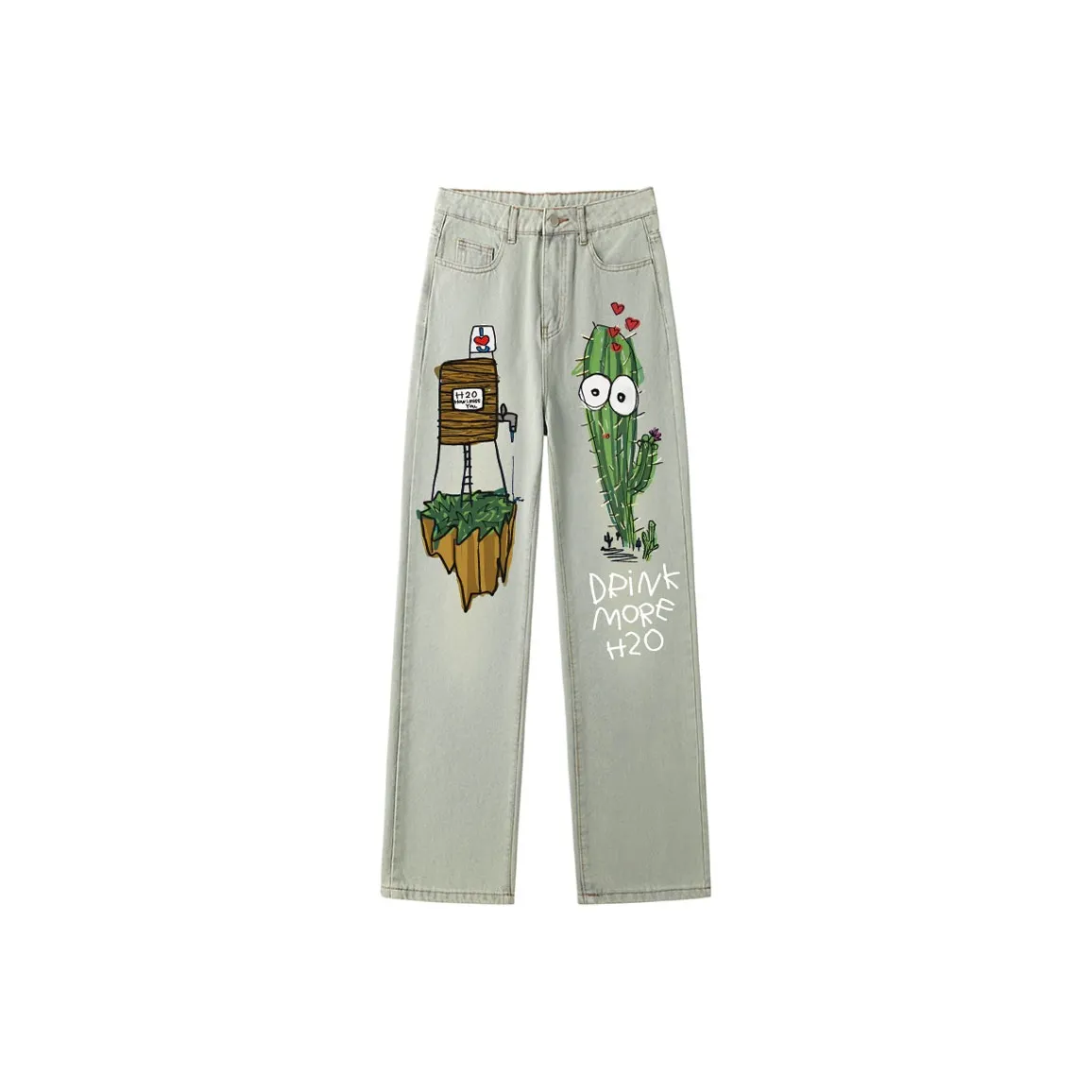 AFTER SCHOOL SPECIAL Jeans Unisex Yellow Mud