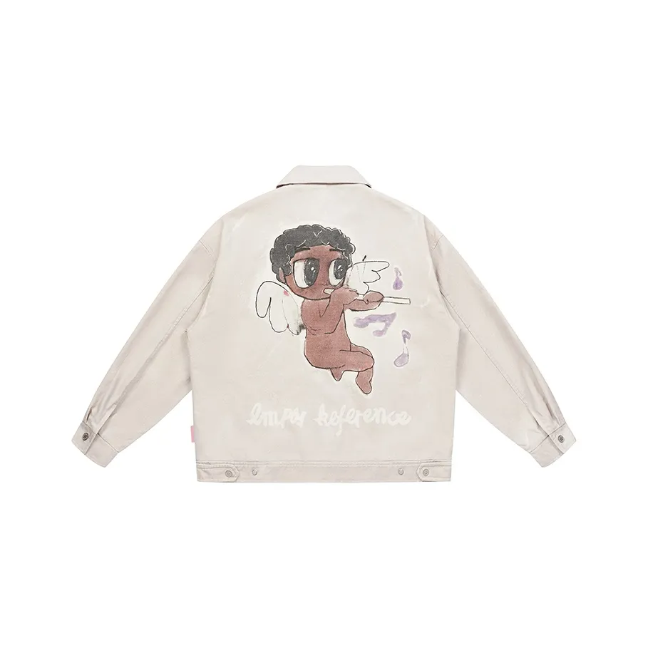 EMPTY REFERENCE Jackets Coats Unisex Purple