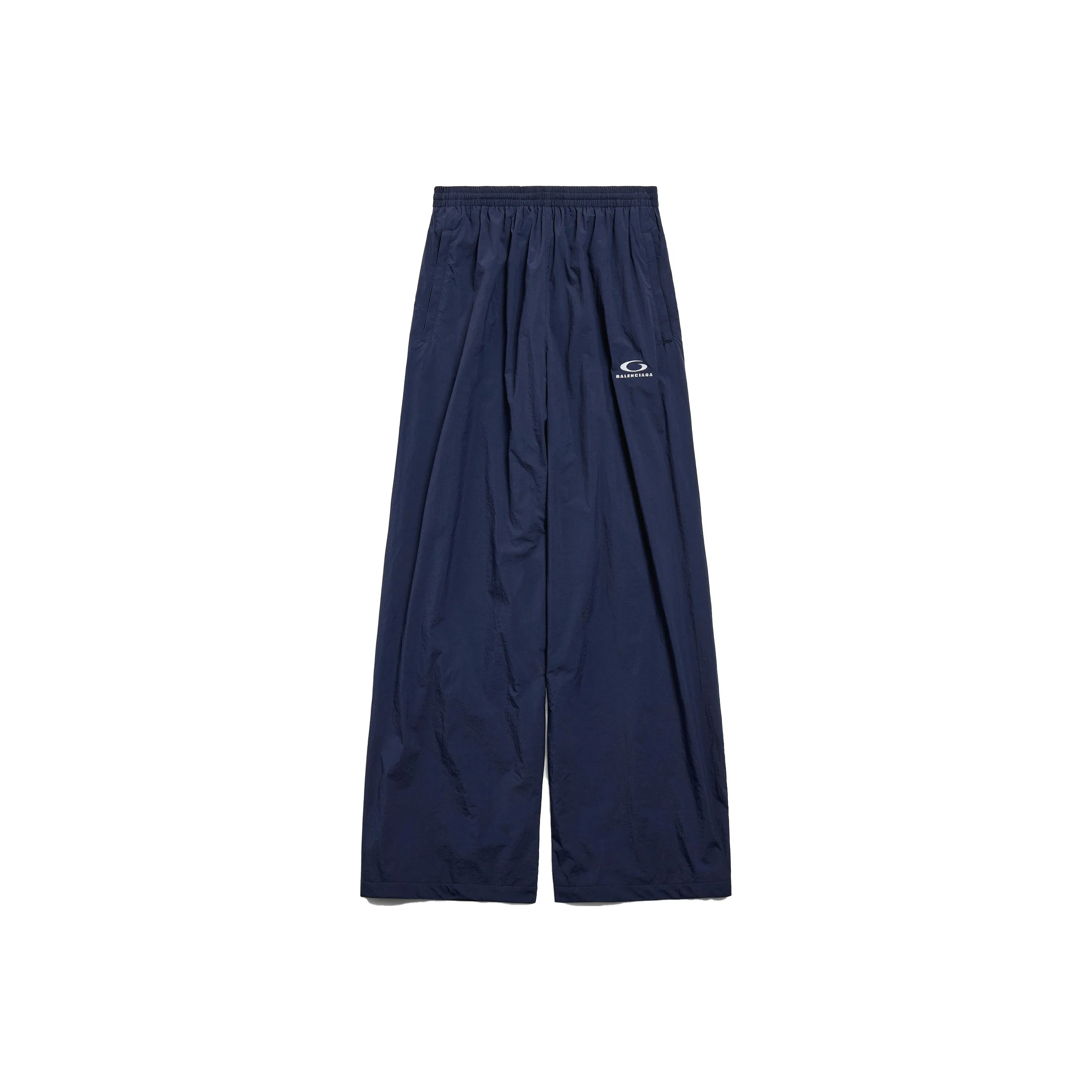 Balenciaga Logo Detailed Wide Leg Track Pants
