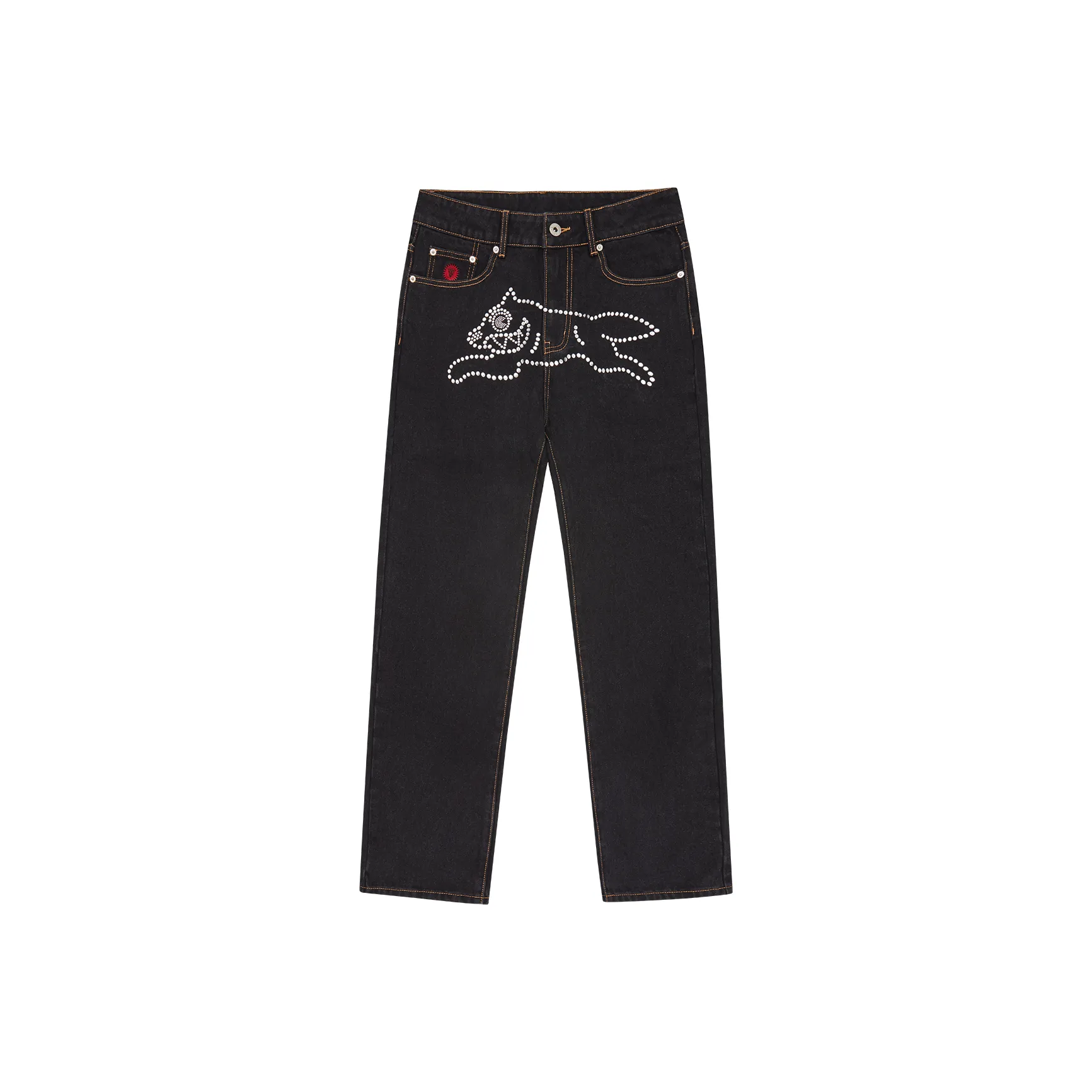 ICECREAM SS25 Jeans Unisex Black