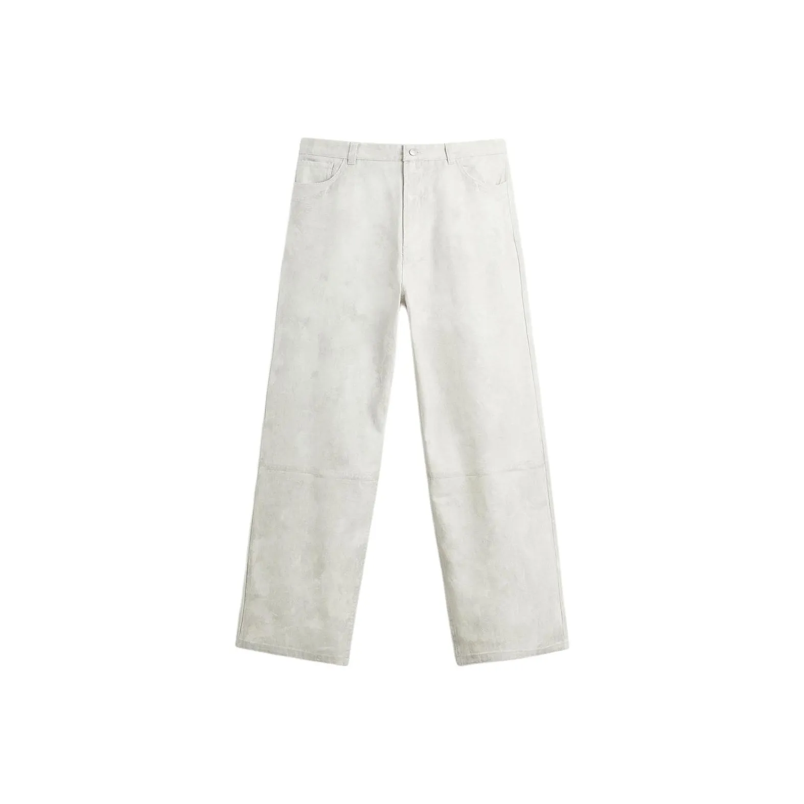 ZARA Повседневные брюки Мужские Ледяной белый