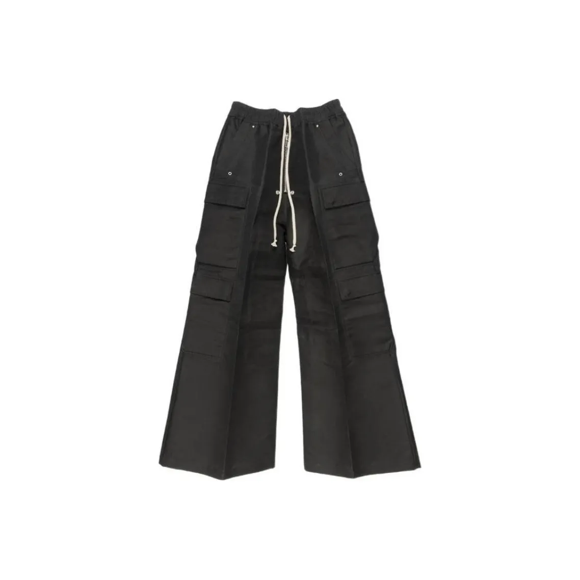 RICK OWENS Cargo Pants Men Dark Gray Green