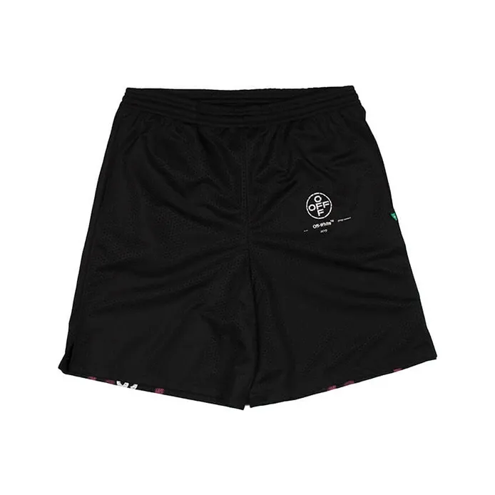 OFF WHITE SS19 Casual Shorts Men's Black Pink