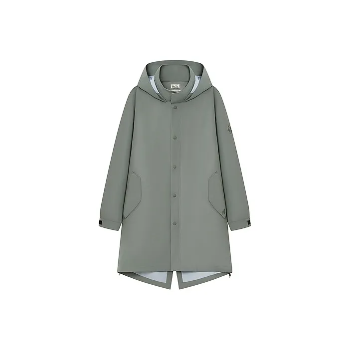 Teenie Weenie Men Тренчкот Унисекс Армейский зеленый