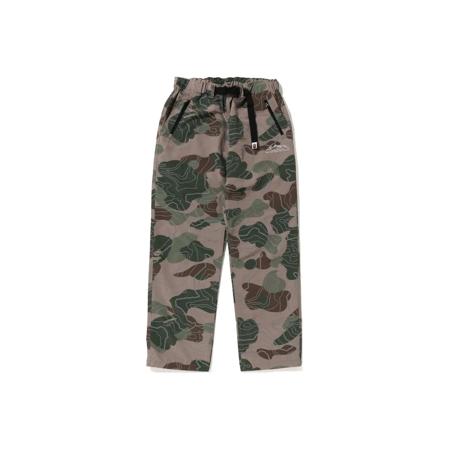 Bape Layered Line Camo Track Pants
