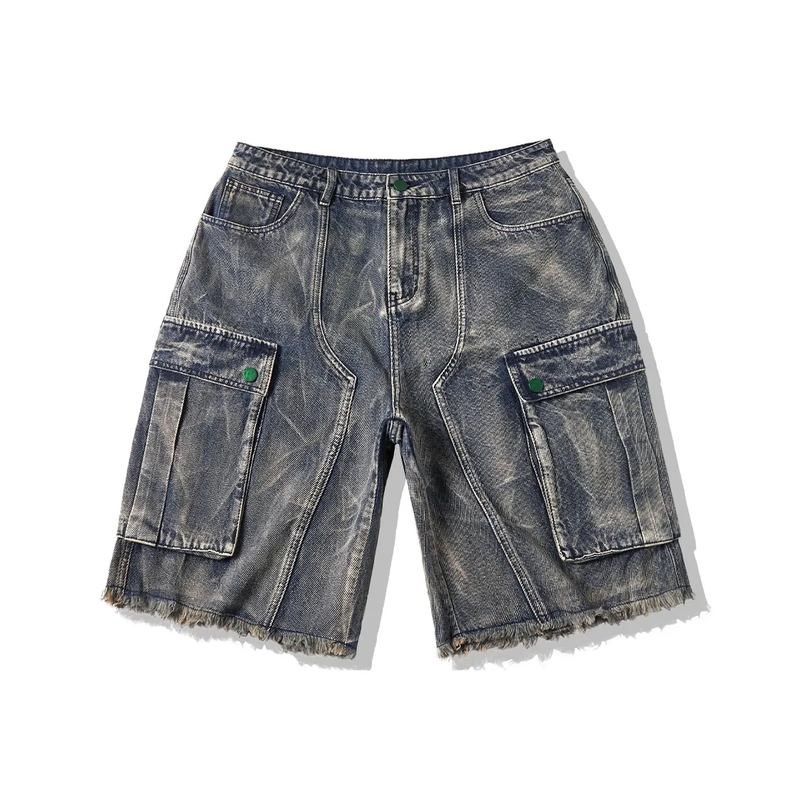 EPTISON Denim Shorts Unisex Denim Blue