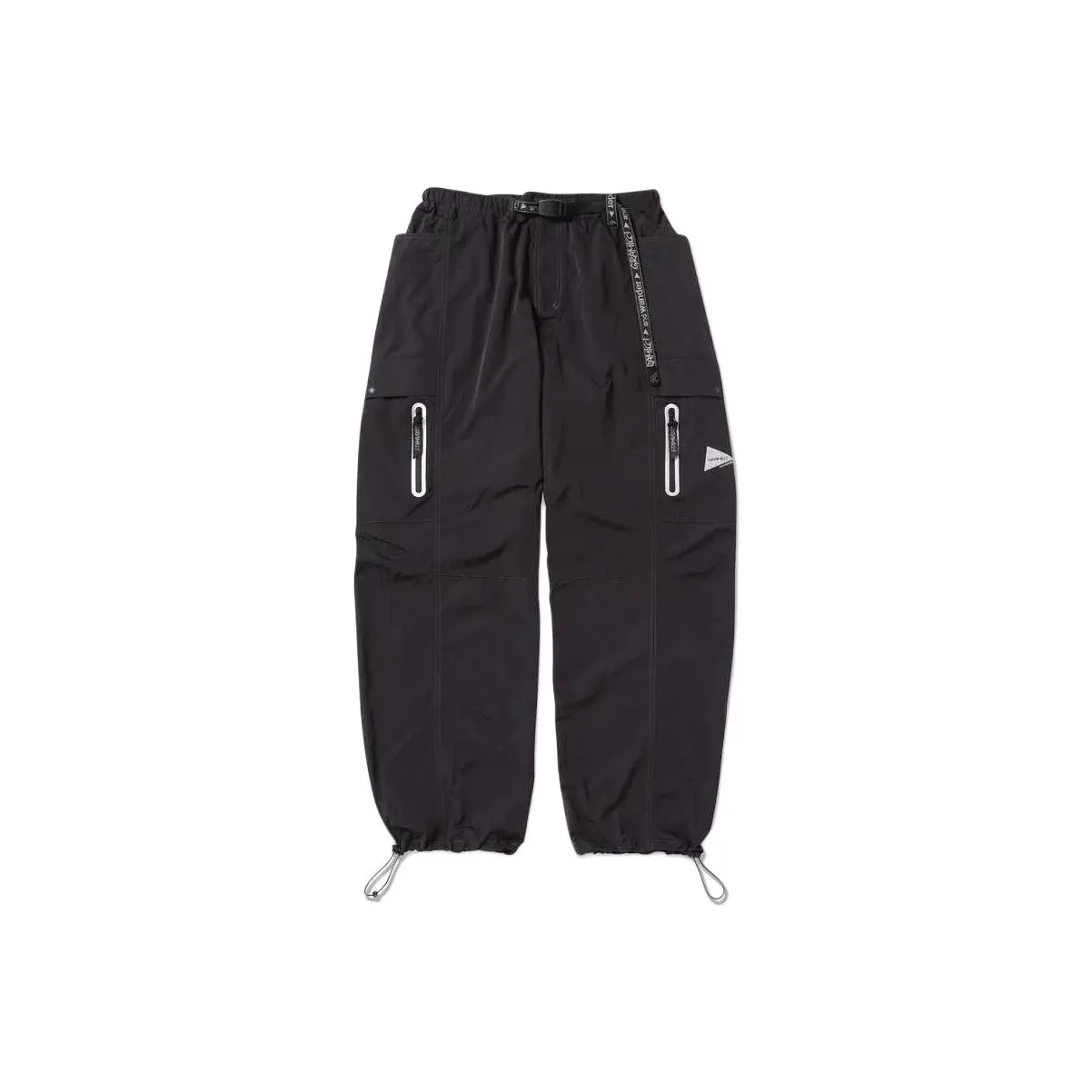And Wander X Gramicci Casual Pants Unisex Black
