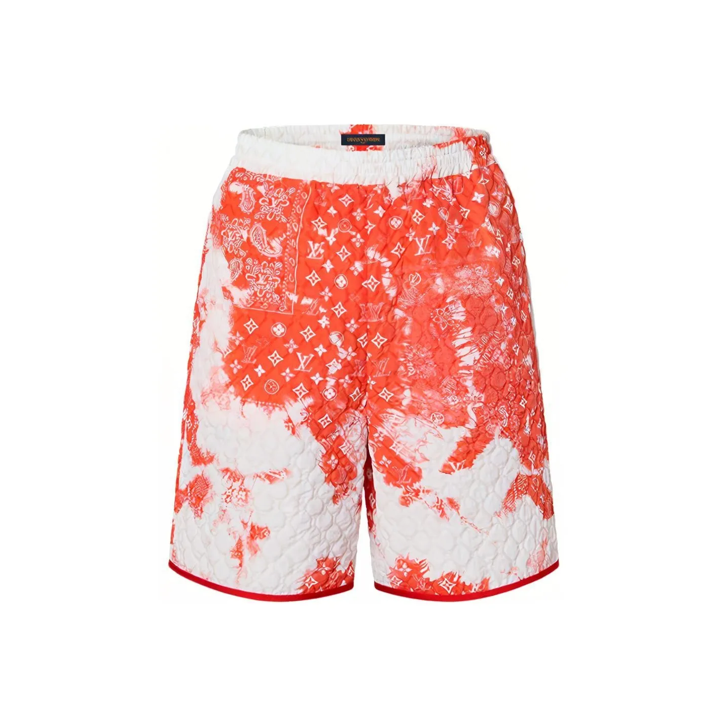 LOUIS VUITTON Monogram Bandana Nylon Tracksuit Shorts