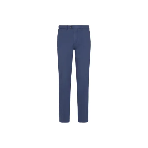 Canali Blue Мужские Повседневные Брюки