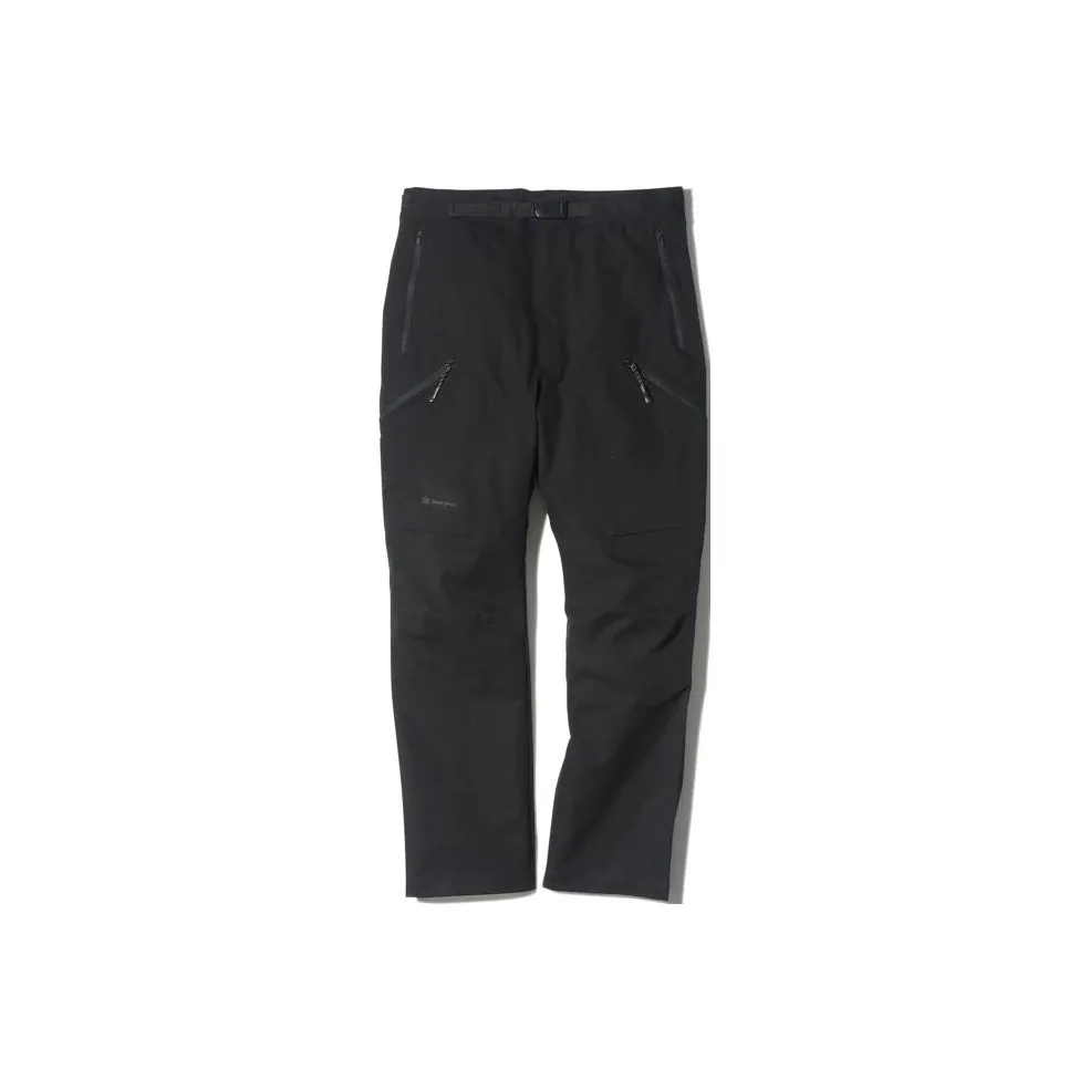 Snow Peak Casual Pants Men's Black